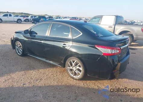 2013 Nissan Sentra Sr z USA, uszkodzony, nr VIN 3N1AB7AP8DL636924